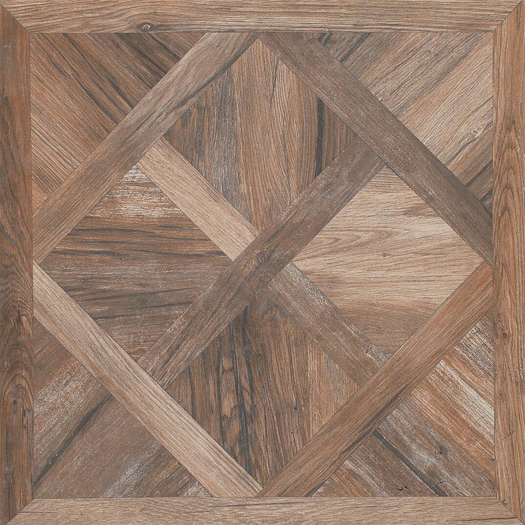 Duratiles Seramik 45x45 cm Elhamra Kahve 1.Kalite Parlak Yer Karosu - 1