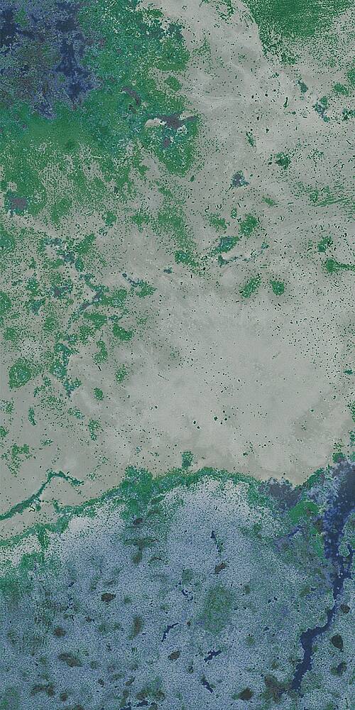 Graniser Seramik 30x60 cm Atlantic Ocean Mavi 1.Kalite Sırlı Duvar Karosu - 1