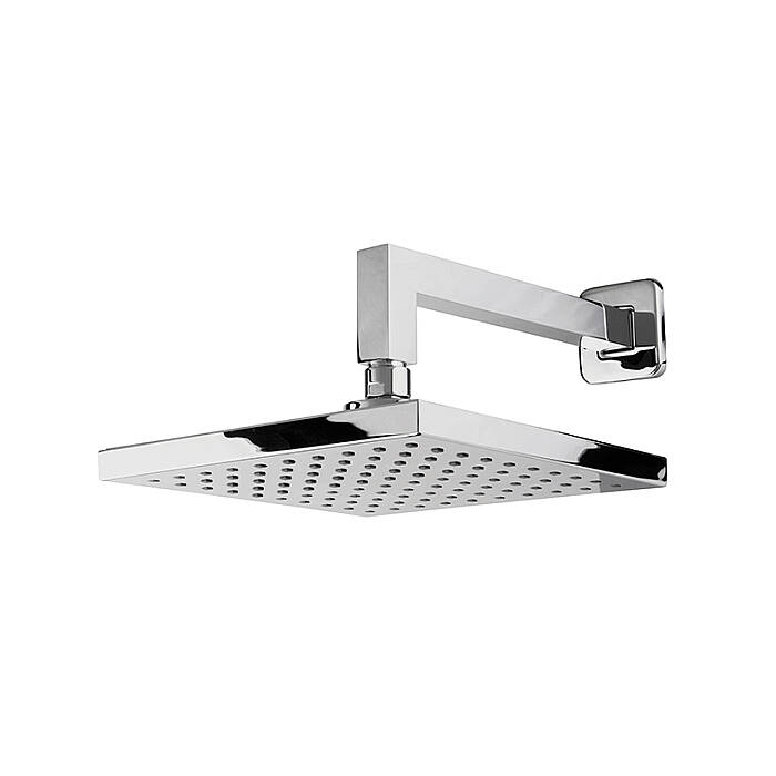 Newarc Corner Duvardan Ayarlı Duş Başlığı-Krom Metal 470531