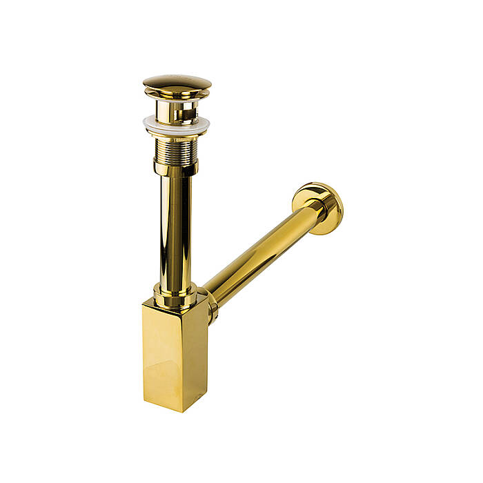 Newarc Corner Lavabo Sifonu Altın 760523G