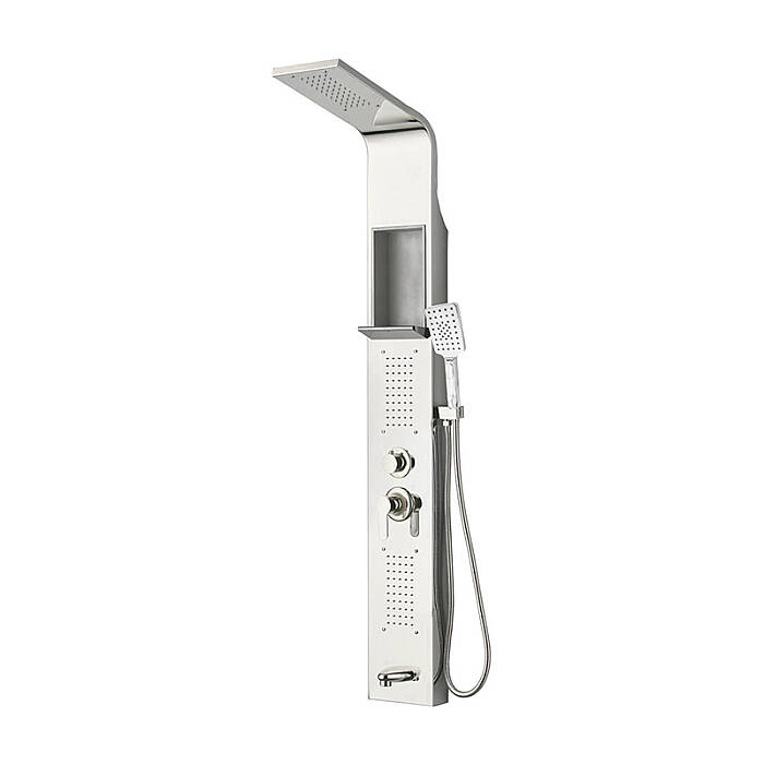 Newarc Domino Duş Paneli Krom 440971