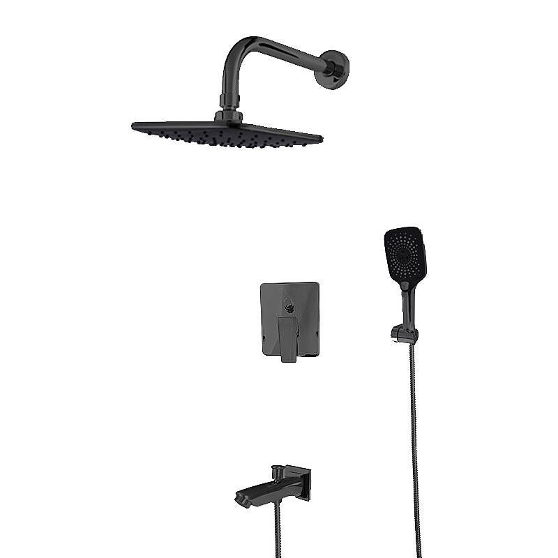 Newarc Drop Ankastre Banyo Seti Krom 241131B - 1