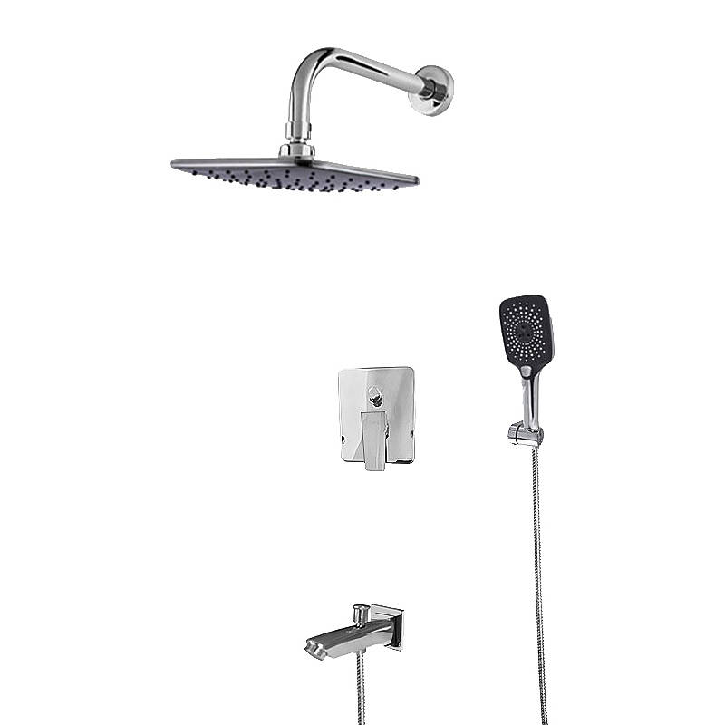 Newarc Drop Ankastre Banyo Seti Krom 241131S - 1
