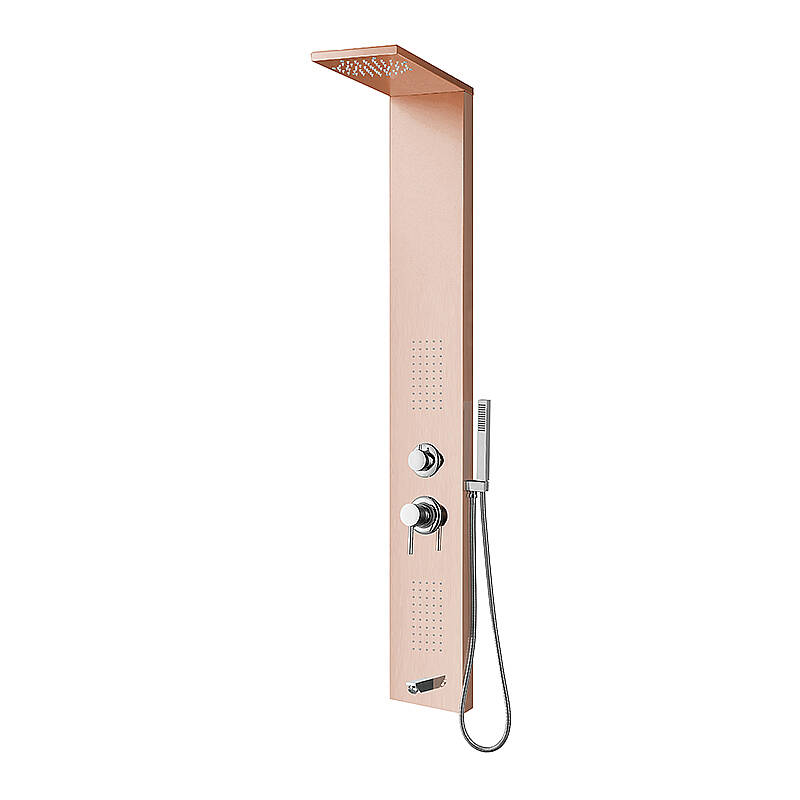 Newarc Idea Gagalı Duş Paneli-Parlak Bakır 440496G - 3