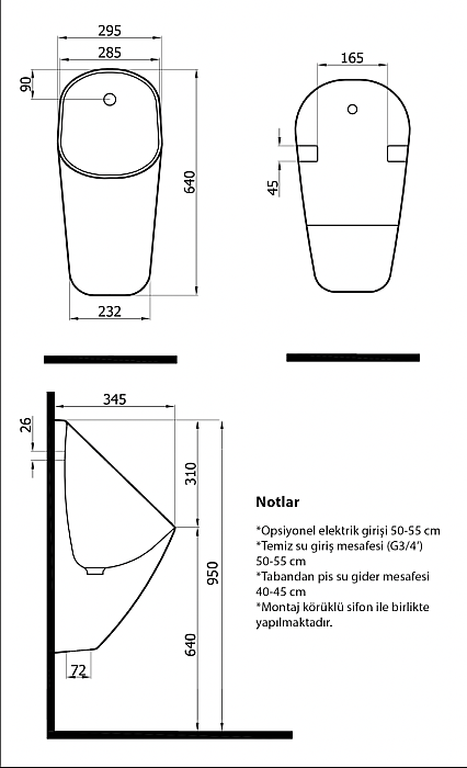 Newarc Life Pisuvar 5871 (LİF.P.071) - 2