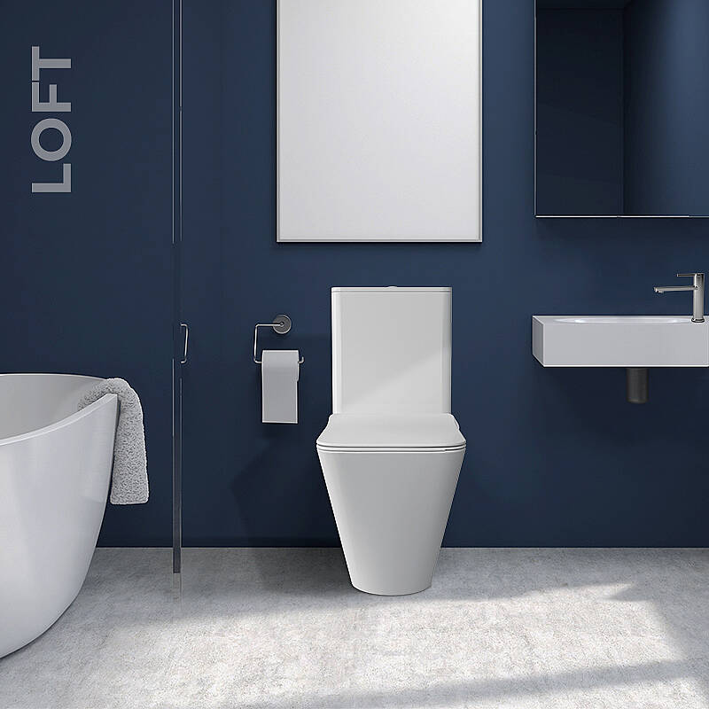 Newarc Loft Duvara Sıfır Klozet 5822 (LOF.K022) - 3