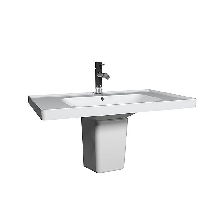 Newarc Newline 65 cm Yarım Ayaklı Lavabo
