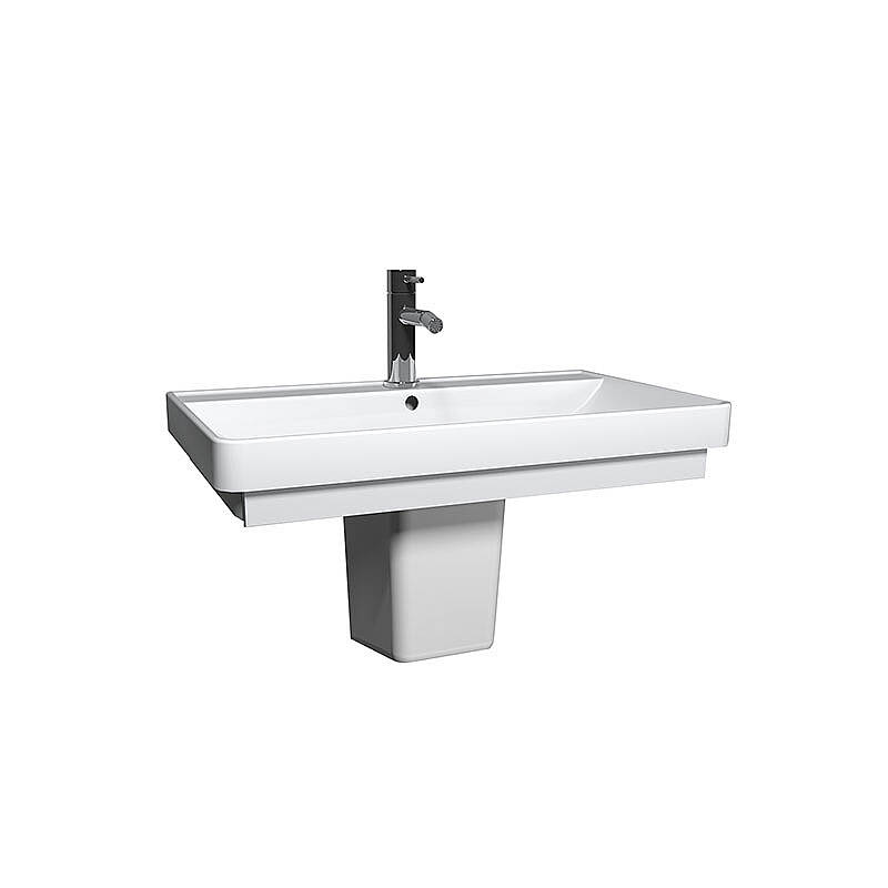 Newarc Pixel 65 cm Yarım Ayaklı Lavabo - 1