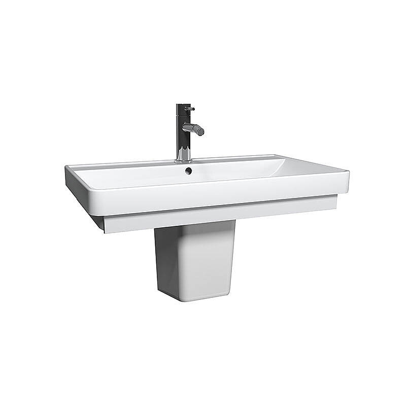 Newarc Pixel 80 cm Yarım Ayaklı Lavabo - 1