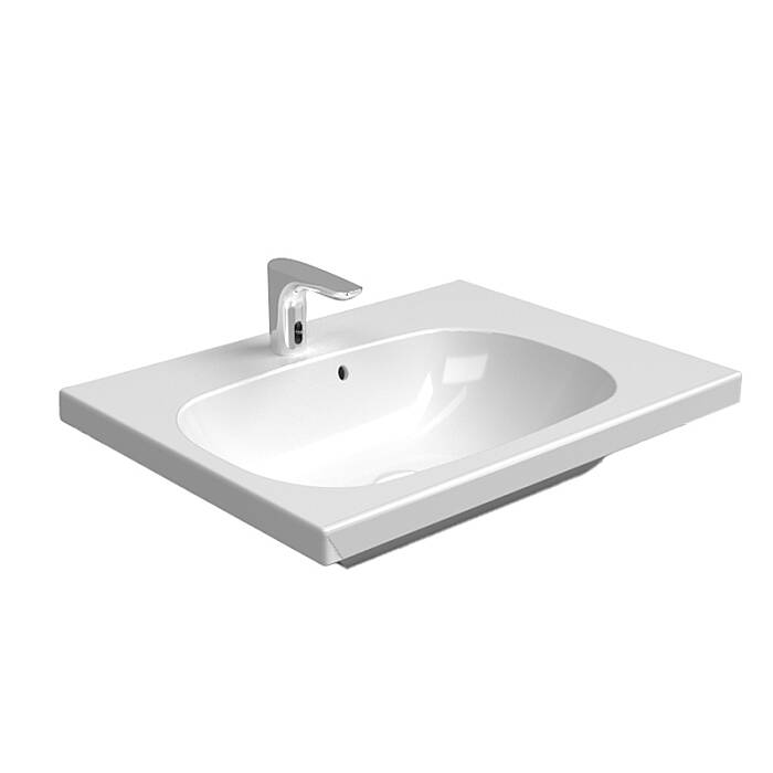 Newarc River Batarya Delikli Etajerli Lavabo 506060 (RIV.L060)