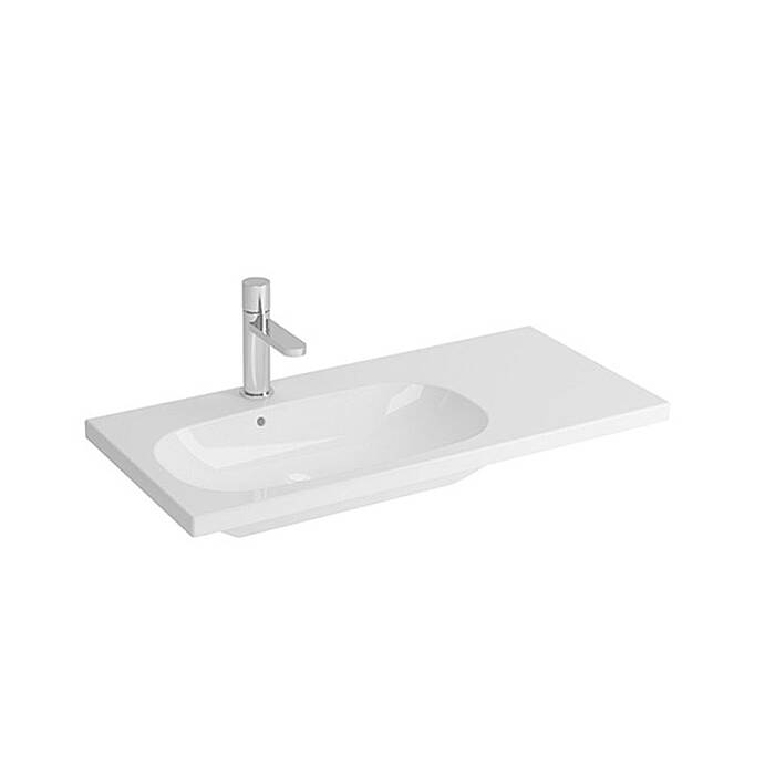 Newarc River Batarya Delikli Etajerli Lavabo 506080 (RIV.L080)