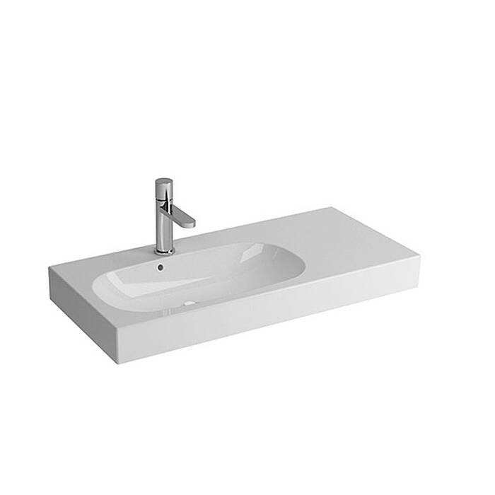 Newarc River Batarya Delikli Etajerli Lavabo 507080 (RIV.L081)