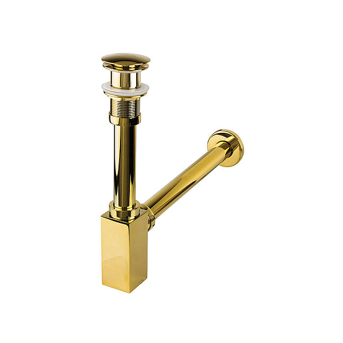 Newarc Sifon Takımları Corner Lavabo Sifonu Altın 760522G