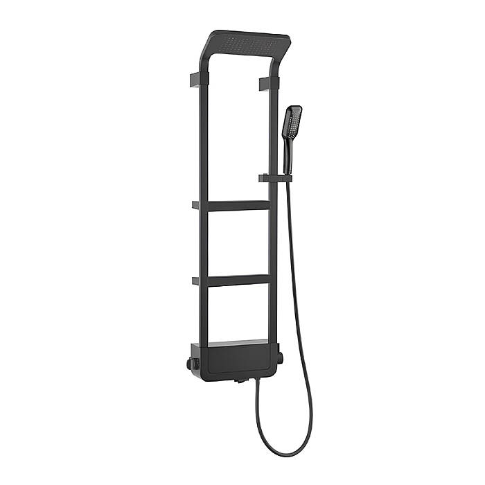 Newarc Step Bataryalı Duş Ünitesi Siyah 900532