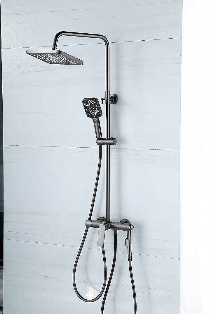 Newarc Trend Bataryalı Duş Ünitesi Metalik Gri 844515G - 3