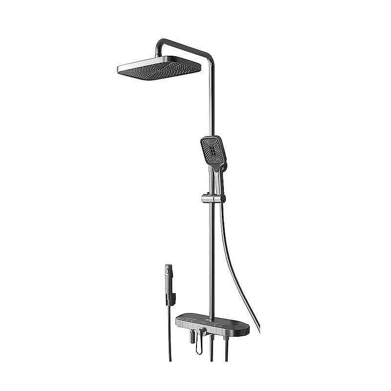 Newarc Zeta Digital Duş Ünitesi Metalik Gri 671535 - 1